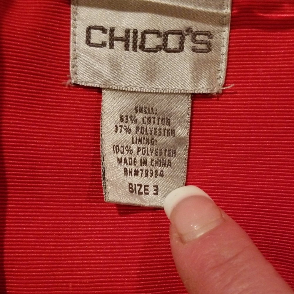 Chico's jacket - Picture 5 of 5